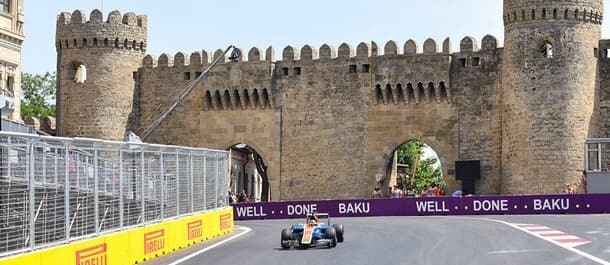 The Baku City Circuit in Azerbaijan.