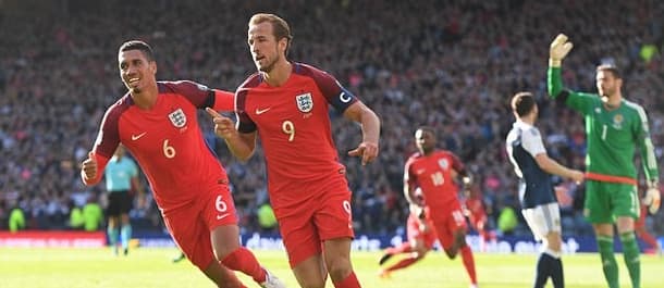 Harry Kane rescued a point for England against Scotland.