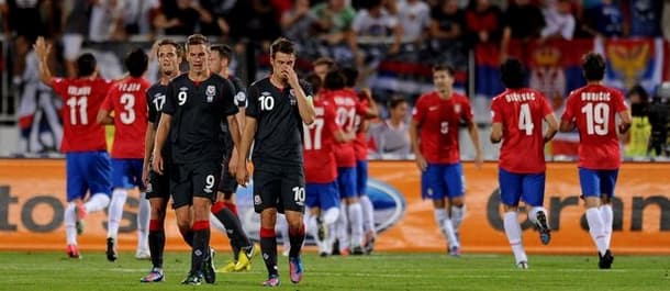 Wales seek to avenge their 6-1 defeat last time in Serbia.