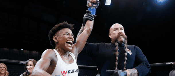 Angela Hill scores a MMA Win