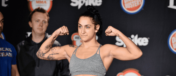 Emily Ducote Bellator Weigh-In