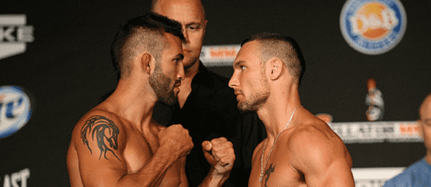  Derek Campos vs. Brandon Girtz Staredown