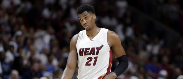 Hassan Whiteside was impressive throughout the term