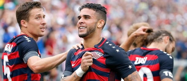 USA debutant Dom Dwyer impressed in the 2-1 win over Ghana.