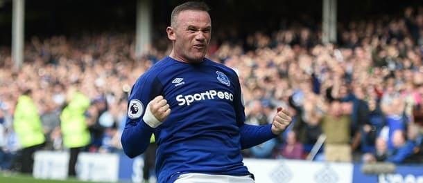 Wayne Rooney scored on his debut after rejoining Everton.