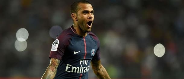 Danny Alves scored as PSG beat Monaco in the Trophee des Champions