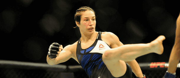 Sara McMann front kick