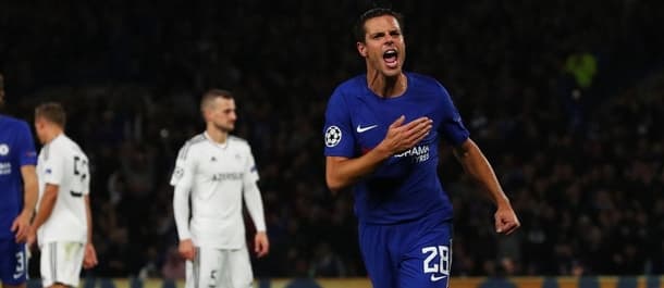 Chelsea beat Qarabag 6-0 in their last Champions League tie.