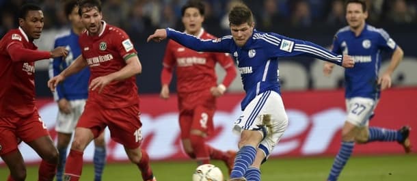 Hannover beat Schalke 1-0 in the Bundesliga last week.