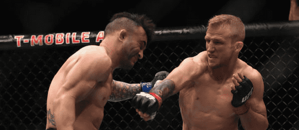 T.J. Dillashaw destroys John Lineker