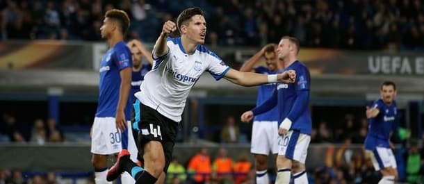 Everton take on Lyon in the Europa League on Thursday.