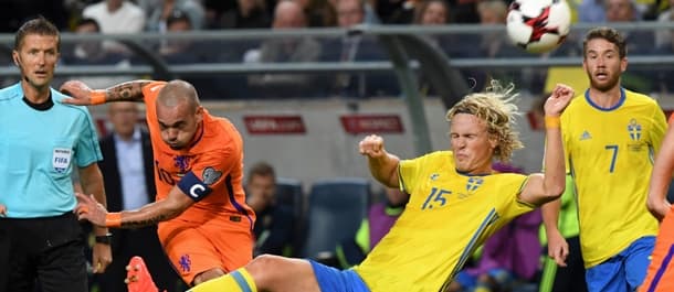 Netherlands need a huge win over Sweden to qualify for Russia 2018.