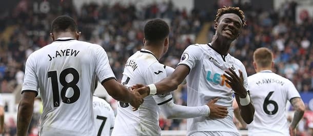 Swansea beat Huddersfield 2-0 last week in the Premier League.