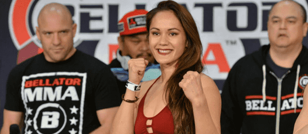 Ilima-Lei Macfarlane Bellator weigh ins