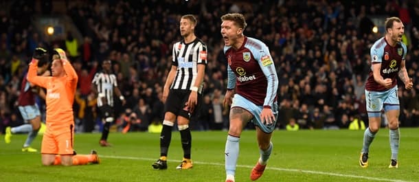 Burnley are 7th in the Premier League after beating Newcastle 1-0.