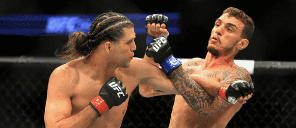 Brian Ortega hammers Moicano