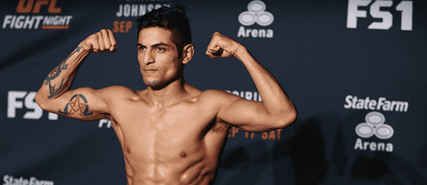 Gabriel Benitez weigh in - UFC Fight Night