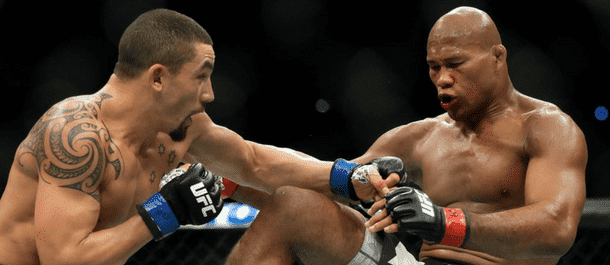 Ronaldo Souza and Robert Whittaker