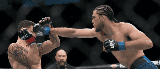 Brian Ortega strikes Cub Swanson