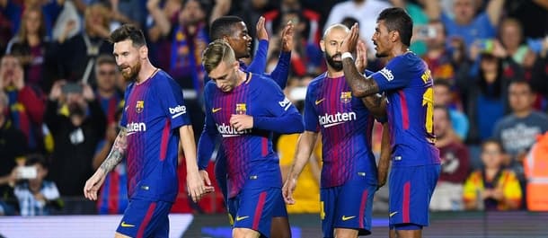 Barcelona beat Eibar 6-1 in La Liga in September.