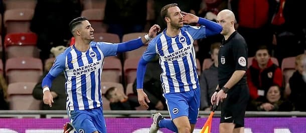 Brighton face Coventry in the FA Cup 5th round on Saturday.