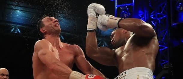 Anthony Joshua recovered from a knockdown to beat Vladimir Klitschko.