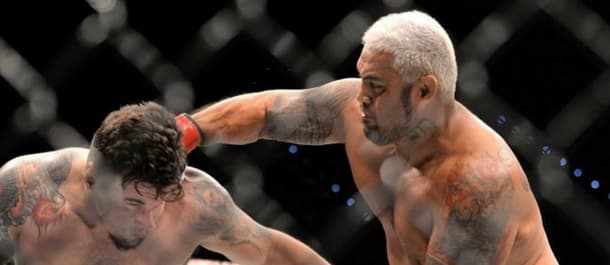 Mark Hunt smashes Frank Mir