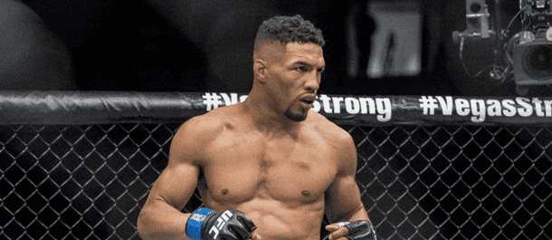 Kevin Lee prepares for a UFC fight