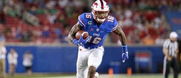 Sutton is a threat in the endzone