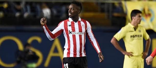 Athletic won 3-1 at Villareal last week.