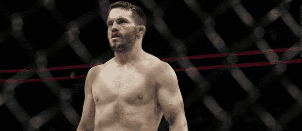 Jake Ellenberger inside the UFC's Octagon