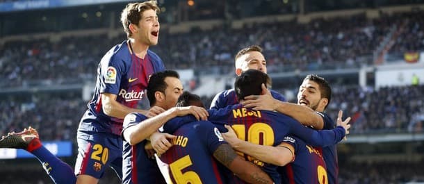 Barcelona beat Real Madrid 3-0 earlier this season.