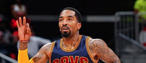 JR Smith was on form in game three