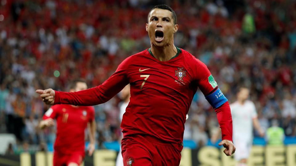 Ronaldo starred in Portugal's 3-3 draw with Spain