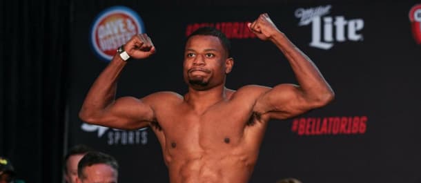 Tywan Claxton weighs in for his Bellator fight