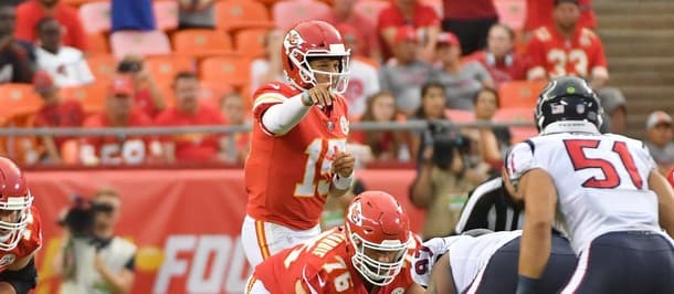 The spotlight is on Mahomes