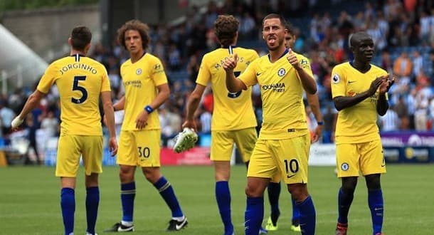 Chelsea opened their Premier League campaign with a 3-0 win at Huddersfield.