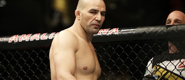 Glover Teixeira stares down his UFC opponent