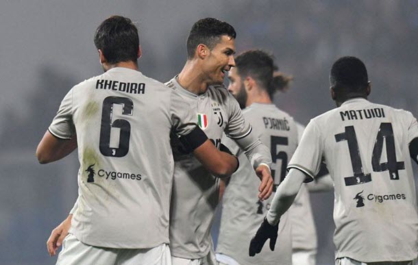 Ronaldo carries Juventus to a victory