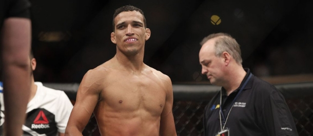 Charles Oliveira with another UFC victory