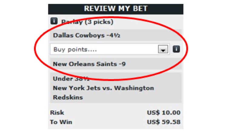 nfl betting lines today