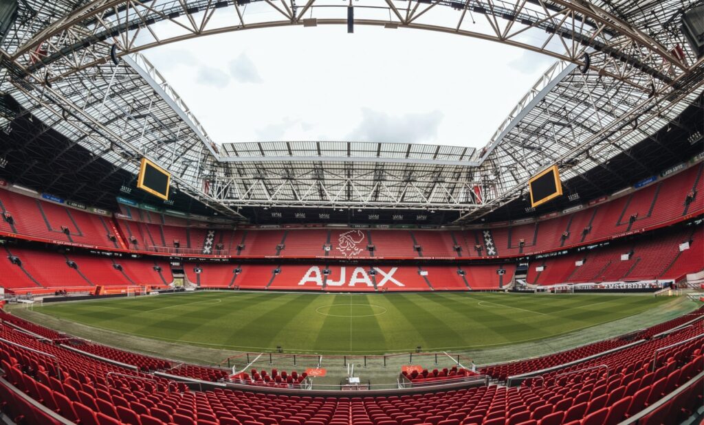 View from inside the Johan Cruijff ArenA