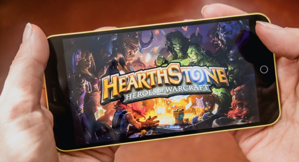 Hearthstone on mobile