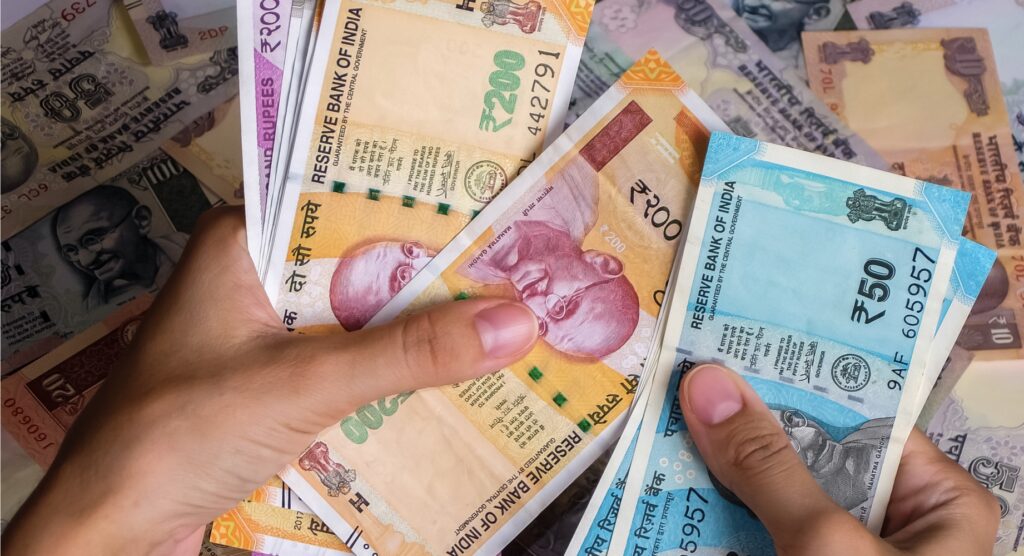 Indian Rupee banknotes