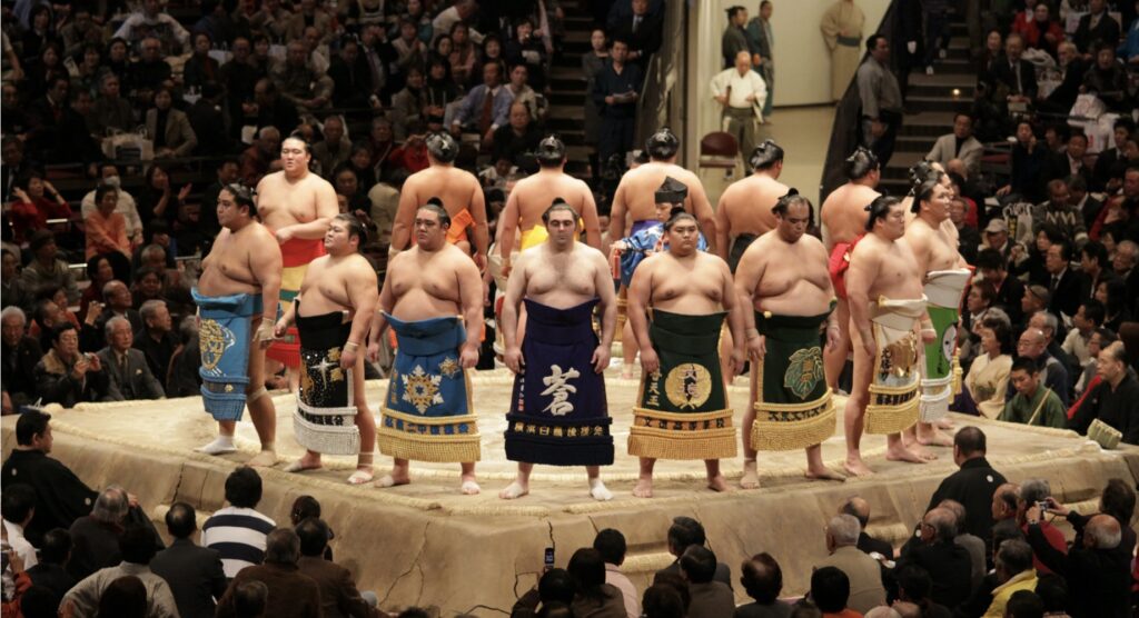 Sumo wrestling tournament