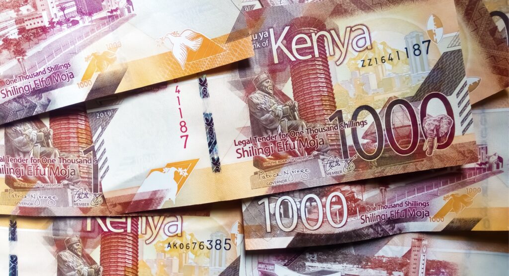 Kenyan shilling notes