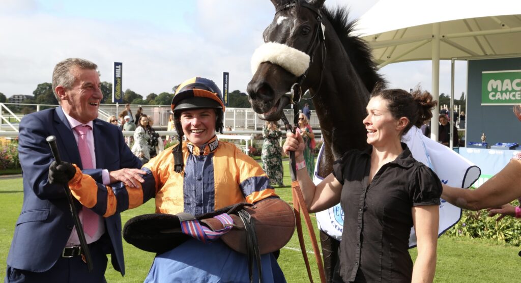 Kevin Ryan celebrating win