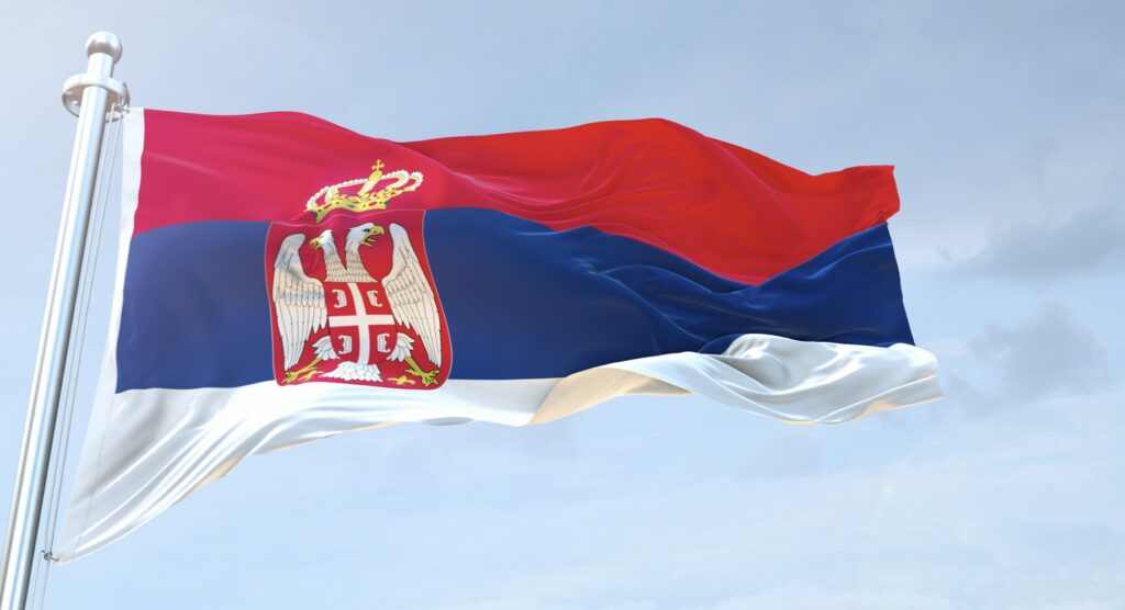 Flag of Serbia