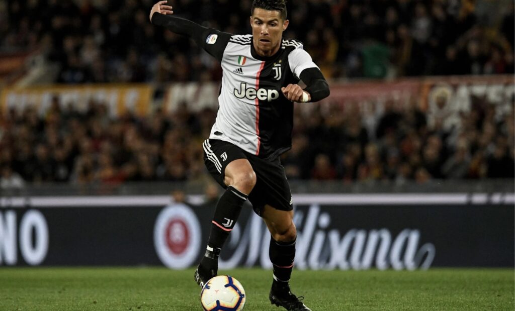 Cristiano Ronaldo playing for Juventus Cristiano Ronaldo playing for Juventus