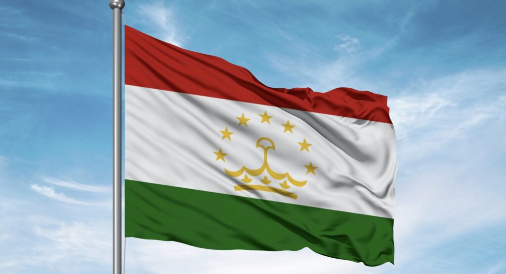 Flag of Tajikistan Flag of Tajikistan